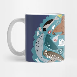 Seal mandala Mug